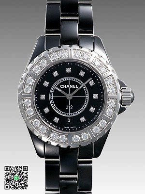 シャネル J12 ３３ セラミック H2427 ブラック スーパーコピー