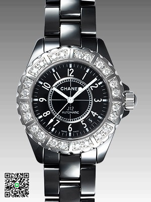 シャネル J12 ３８ セラミック ブラック H1174