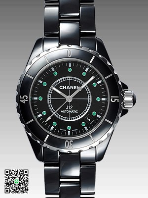 シャネル J12 ３８ セラミック ブラック H2131 スーパーコピー