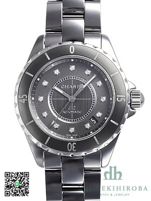 シャネル J12 クロマティック ３８ H3242 グレー