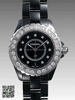 シャネル J12 ３８ セラミック ブラック H2428