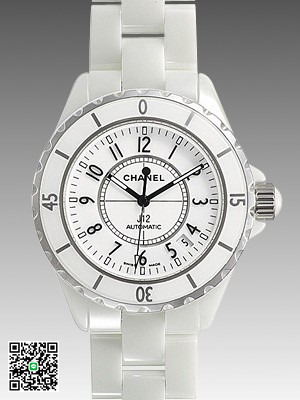シャネル J12 ３８ セラミック ホワイト H0970