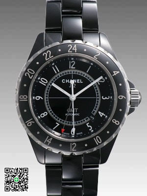 シャネル J12 ４２ ＧＭＴ H2012 ブラック スーパーコピー