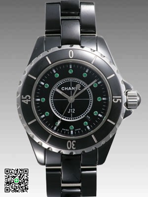 シャネル J12 ３３ セラミック H2130 ブラック スーパーコピー