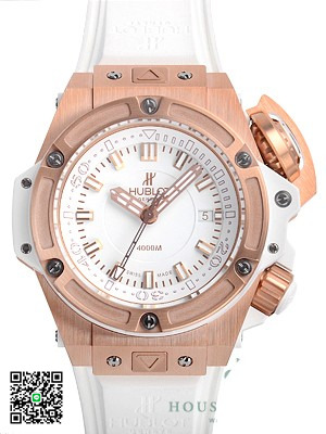 ウブロ キングパワー オーシャノグラフィック４０００ キングゴールド ホワイト731.OE.2180.RW スーパーコピー