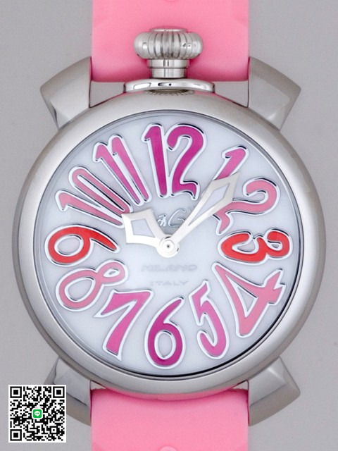 ガガ･ミラノ マニュアル40mm クォーツ 5020.6 ピンクラバー スーパーコピー