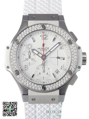 ウブロ ビッグバン スチール ホワイトダイヤモンド 342.SE.230.RW.114 スーパーコピー