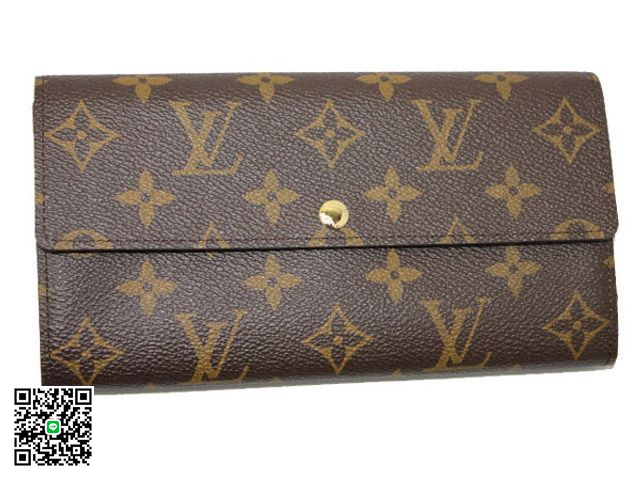 ルイヴィトンLOUISVUITTON モノグラム ポルトフォイユ·サラ レオパード ブルーアンフィニ M60104 スーパーコピー
