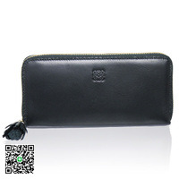 ロエベ 長財布 [プラダナッパ] ラウンドファスナー長財布(小銭入れ付) ブラック 182 81 F13 1100 BLACK スーパーコピー