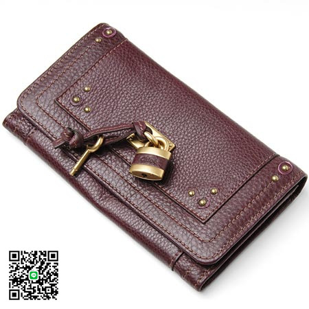 クロエ Chloe 長財布 PADDINGTON パディントン ディープパープル 8ep041-7e422-466 スーパーコピーwk スーパーコピー