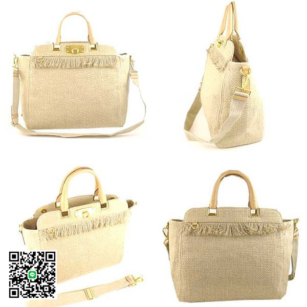 PRADA プラダ リネン2WAYトートバッグ ベージュ CORDA pb476-BN2306 スーパーコピー