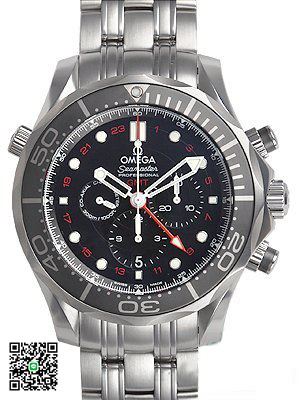 オメガ シーマスター ダイバー３００Ｍ コーアクシャルＧＭＴ クロノグラフ４４ＭＭ 212.30.44.52.01.001 スーパーコピー