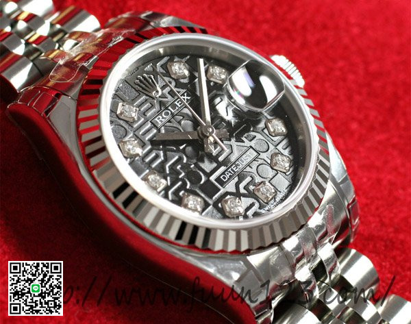 ロレックス 179174G レディース デイトジャスト ROLEX 黒彫コンピュータ スーパーコピー