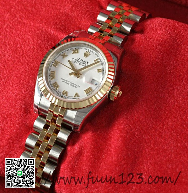 ロレックス 179173 レディース デイトジャスト ROLEX 白ローマ スーパーコピー
