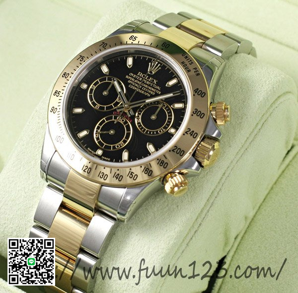 ロレックス デイトナ コンビ 黒 ROLEX 116523 スーパーコピー