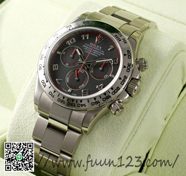 ロレックス デイトナ WG 黒 ROLEX 116509 スーパーコピー