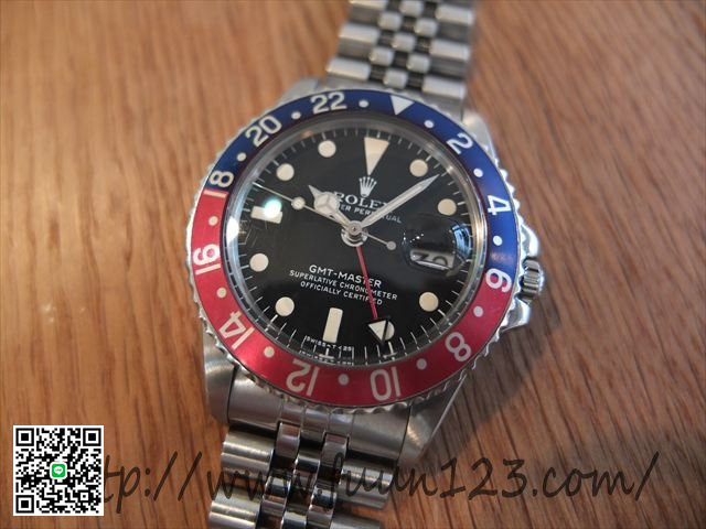 ロレックス GMTマスター 1675 ステンレススチール 自動巻き スーパーコピー