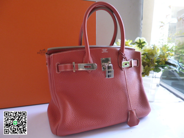 エルメスHERMES バーキン３０サンギーヌ トリヨンＳ金具Ｏ刻印 サンギンヌ hb-026 スーパーコピー