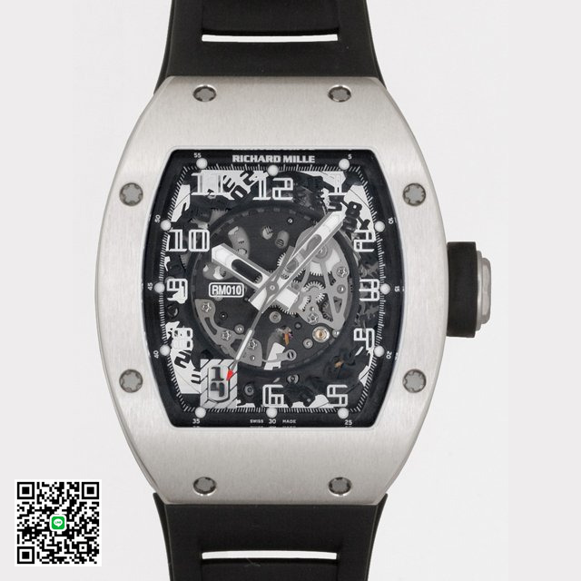 リシャール・ミル オートマティック RM010 WG/ラバー スケルトン スーパーコピー
