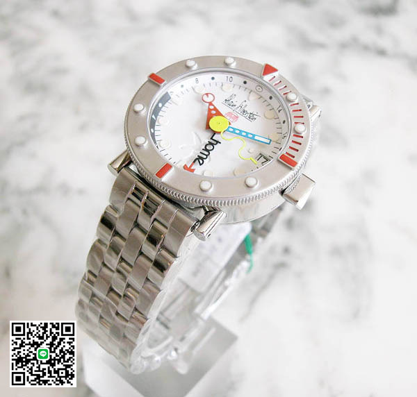 アラン・シルベスタイン マリ-ンG MARINE G AUTOMATIC / GMT 黒文字盤 スーパーコピー