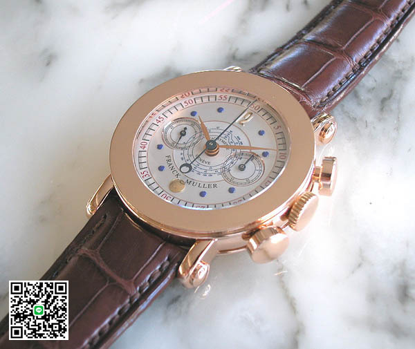 フランク・ミュラー ラウンド クロノグラフ 日本限定 2870NA.JA 手巻き18KRG スーパーコピー