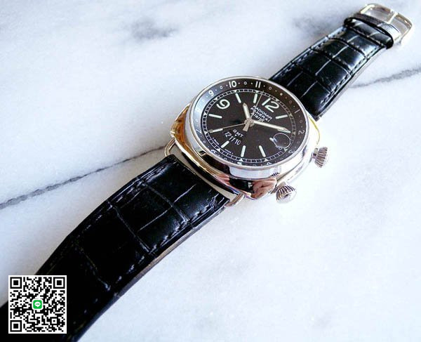 パネライ ラジオミール GMTアラーム 42mm PAM00098 自動巻 革ベルト スーパーコピー