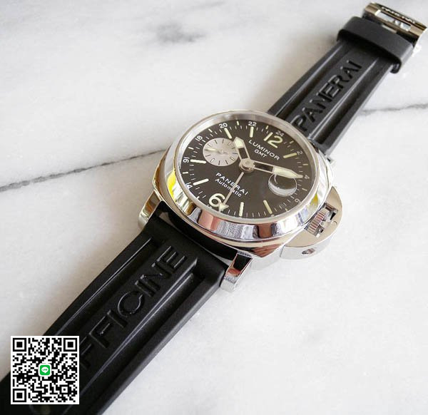 パネライ ルミノール GMT PAM00088 SS-case (44mm) 黒文字盤 スーパーコピー