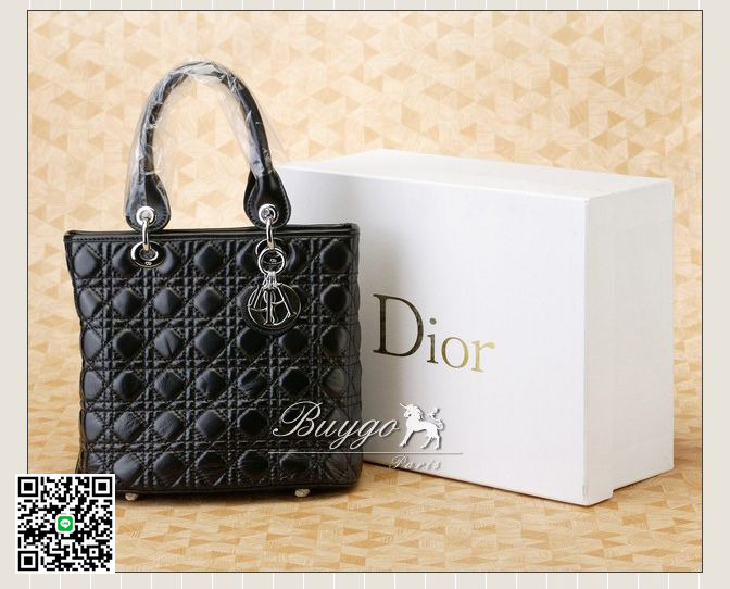 クリスチャン・ディオール（CHRISTIAN DIOR）LADY DIOR 8055 レザー スーパーコピー
