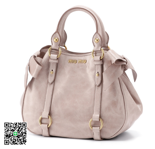 ミュウミュウ 2013年春夏新作VITELLO LUXリボンデザイン ショルダー付 ハンドバッグ RN0892 X72 F0236 スーパーコピー