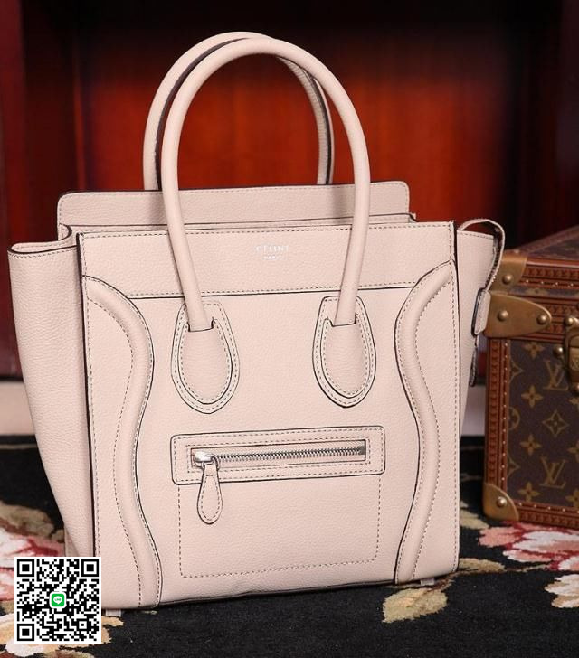 セリーヌ ラゲージ NANO ショッパー トートバッグ ブラックCELINE-004