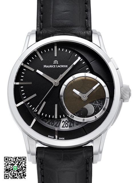 モーリスラクロア ポントス オフセンター GMT PT6118-SS001-330 新品 腕時計 メンズ スーパーコピー