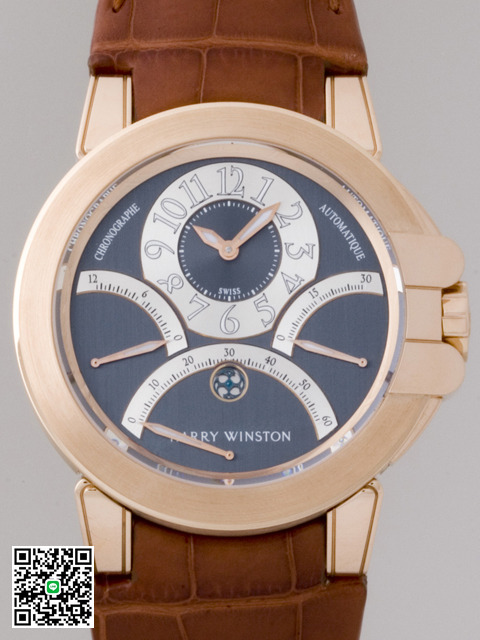 ハリー・ウィンストン HARRYWINSTON オーシャン トリレトロ・クロノ OCEACT44RR010 スーパーコピー