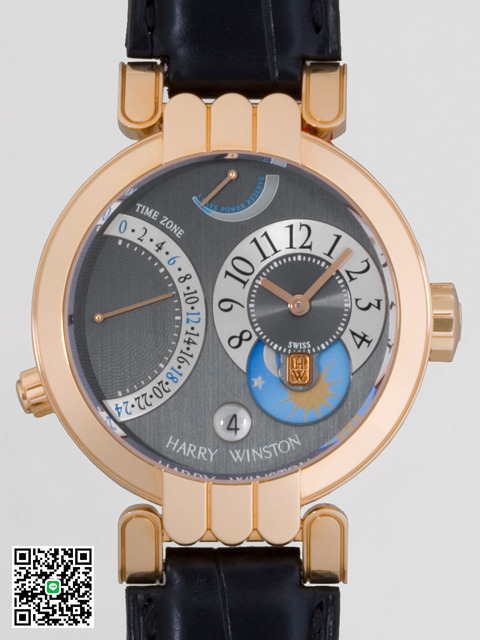 ハリー・ウィンストン HARRYWINSTON プルミエール　エキセンター・タイムゾーPREMT39RR002