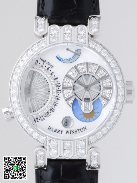 ハリー・ウィンストン HARRYWINSTON プルミエール　エキセンター・タイムゾーPREMT39WW003