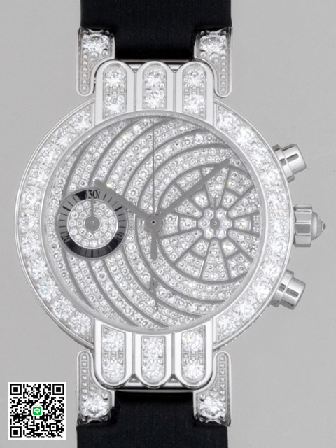 ハリー・ウィンストン HARRYWINSTON プルミエール ミッドサイズ・クロノ グッゲンハイム PREQCH32WW124 スーパーコピー
